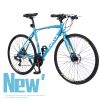 27 Speed Hybrid bike Disc Brake 700C Road Bike For men women's City Bicycle