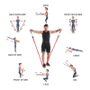 12-pcs Resistance Band Home Workout Set