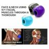 3Pcs Jawline Exerciser Fitness Ball Neck Face Toning Jawzrsize