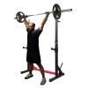 BL-002 Home Indoor Fitness Adjustable Multi-function Barbell Stand Squat Bench Press Trainer