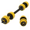 20KG Dumbbell Set 2 in 1 Adjustable Weights Dumbbells Set for Home Gym Fitness Workout