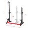 BL-002 Home Indoor Fitness Adjustable Multi-function Barbell Stand Squat Bench Press Trainer