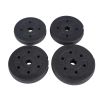 Weight Dumbbell Set 66 LB Adjustable Cap Gym Barbell Plates Body Workout