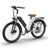 AOSTIRMOTOR 26&quot; Tire 350W Electric Bike 36V 10AH Removable Lithium Battery City Ebike for Adults Girls G350 New Model