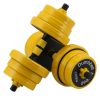 20KG Dumbbell Set 2 in 1 Adjustable Weights Dumbbells Set for Home Gym Fitness Workout