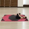 2" Thick Four-Fold Exercise Mat with Carry Strap; Lightweight and Extra Large Size for Tumbling; Martial Arts; Gymnastics; Stretching; Core Workout