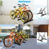 Living Room Bike Stand Cycling Rack Floor Storage Organizer For 2-Bicycle