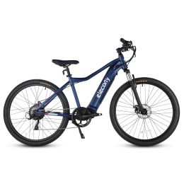 E27179 Elecony Electric 27.5" Adults Bike; Removable Hidden 36V 10Ah Lithium Battery 350W Brushless Motor City Ebike; 20MPH Assist; Disc Brake; 7 Spee (Color: as Pic)