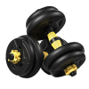 Home Indoor Cardio Gym Adjustable Weights Dumbbells Set