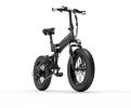 US warehouse Bezior XF200 20 inch Electric Mountain Bike 1000W 48V 15Ah folding fat tire off road electric dirt bike