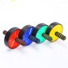 Home Gym Exercise Fitness Abdominal Muscle Training Slimming Dual Wheel Roller