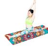 Fashion Printed Suede TPE Anti-slip Gym Fitness Exercise Pilates Yoga Mat Pad