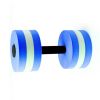 2Pcs Water Aerobic Exercise Foam Dumbbells Pool Resistance Water Fitness Exercises Equipment for Weight Loss