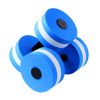 2Pcs Water Aerobic Exercise Foam Dumbbells Pool Resistance Water Fitness Exercises Equipment for Weight Loss