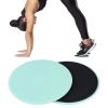 2Pcs Gym Home Body Core Exercise Workout Yoga Fitness Slider Gliding Disc Pad