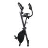 Home Folding Exercise Bike Black