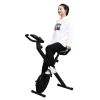 Home Folding Exercise Bike Black